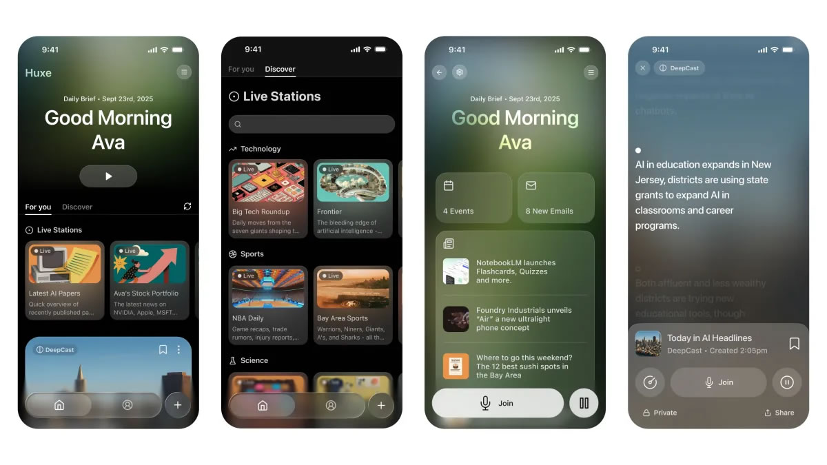 Huxe Combines AI And Audio For Smarter Research