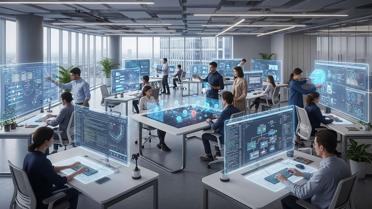 OpenAI Futuristic HQ