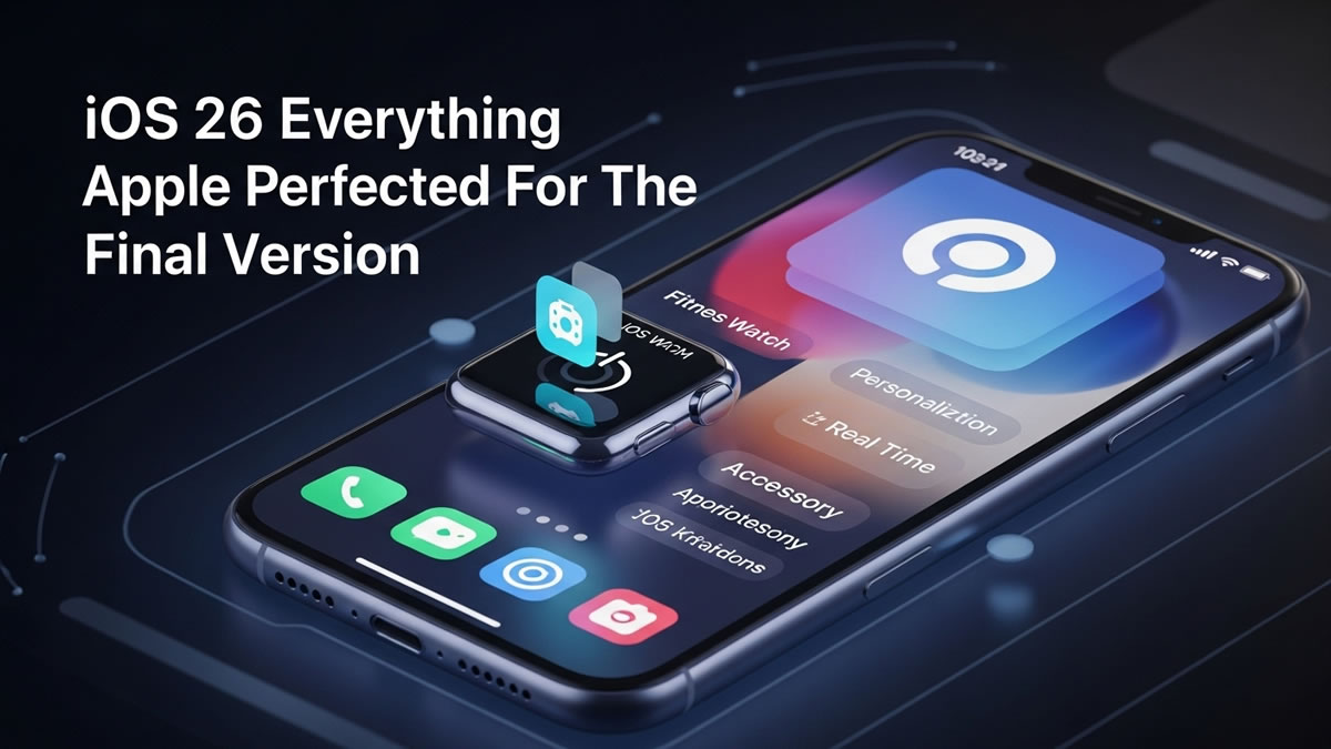 iOS 26 RC brings improved health tracking, fitness monitoring, personalization, and accessory support, perfecting the final user experience on Apple devices