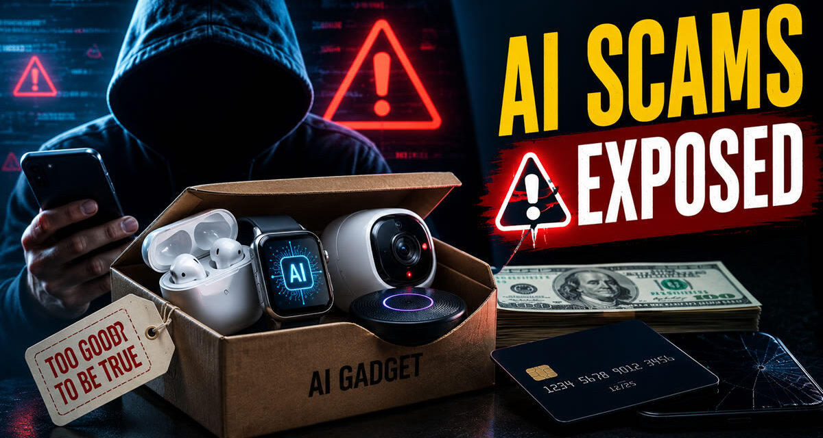 AI Gadget Scams Are Draining Millions in 2026