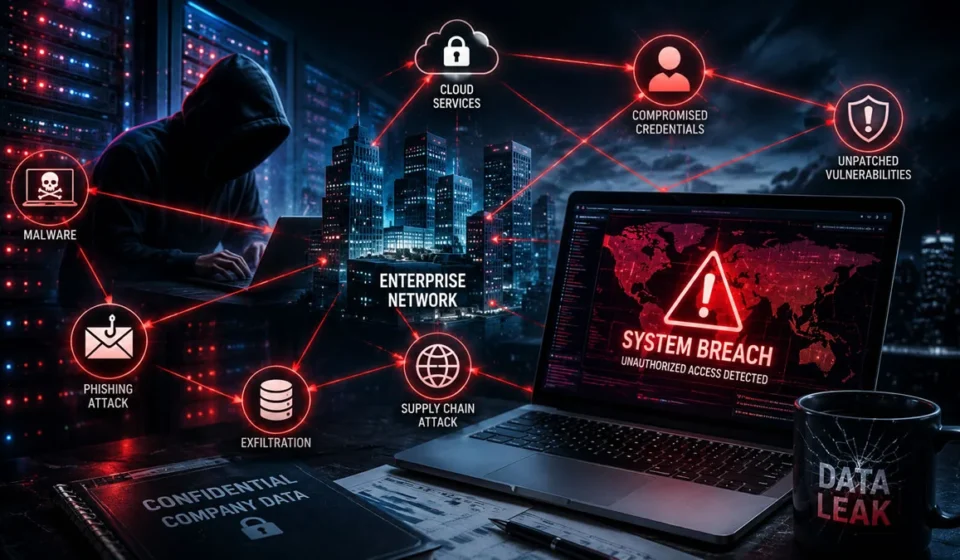 Cybercrime Enterprise Networks Security Leaks 2026
