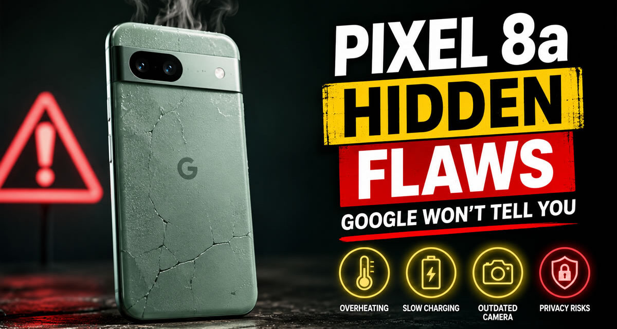 Google Pixel 8a Hidden Flaws That Google's Marketing Won't Mention