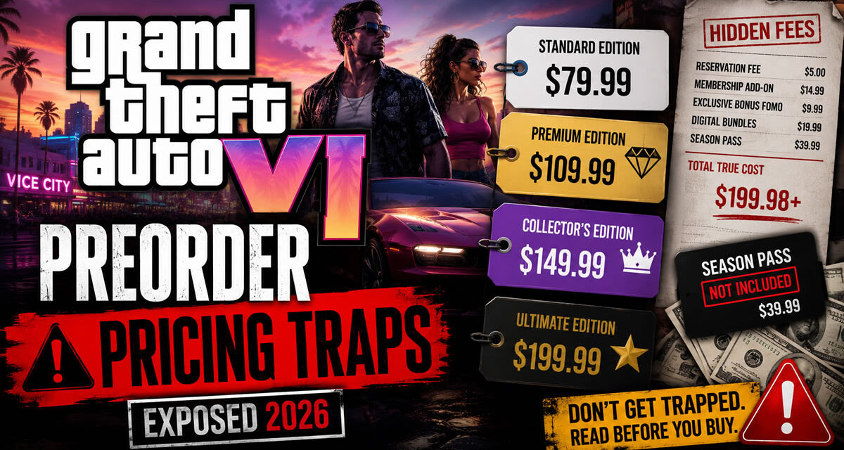 GTA 6 Preorder Retail Pricing Traps Exposed 2026
