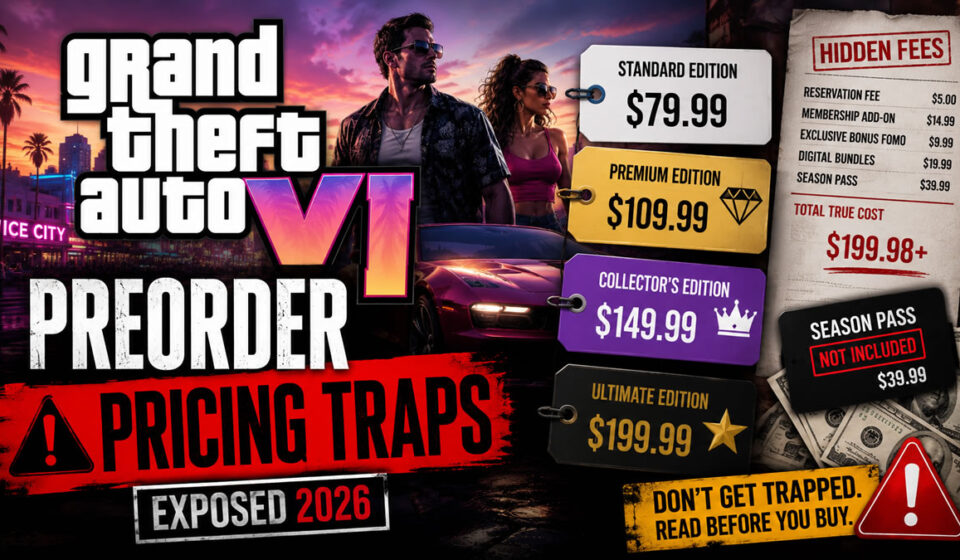 GTA 6 Preorder Retail Pricing Traps Exposed 2026