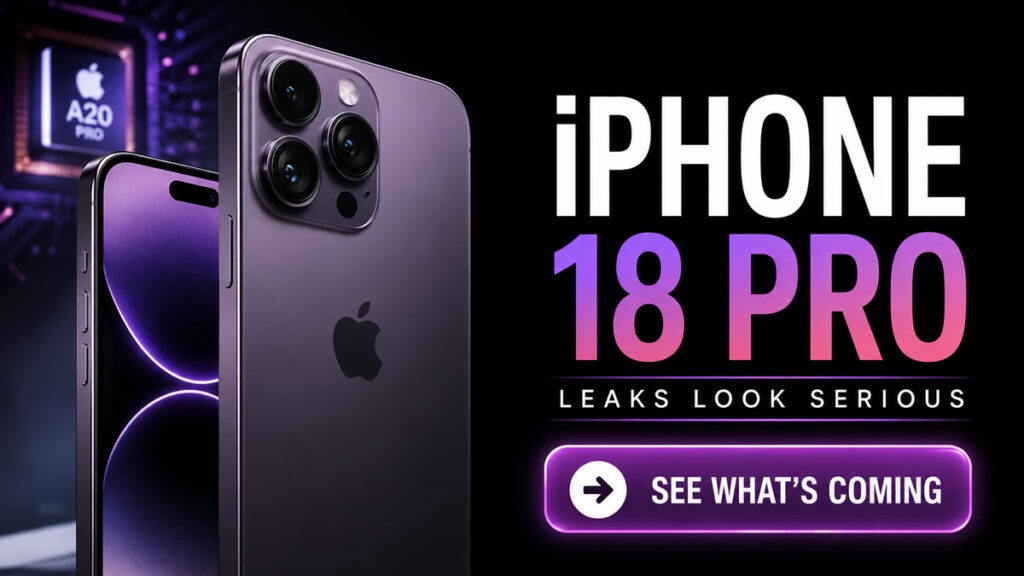 iPhone 18 Pro Leaks Look Serious