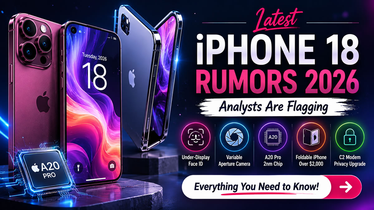 Latest iPhone 18 Rumors Analysts Are Flagging
