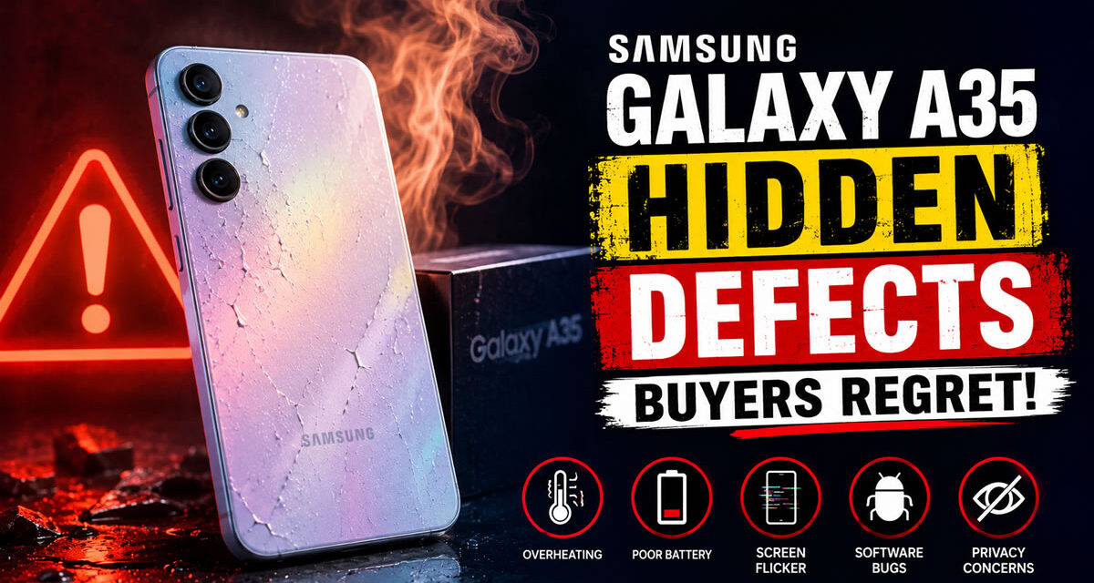 Samsung Galaxy A35 Hidden Defects Buyers Regret