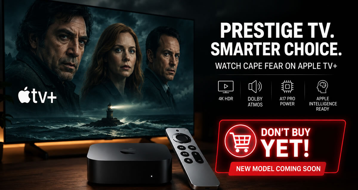 Apple TV Cape Fear Drop Times and Don't Buy Yet