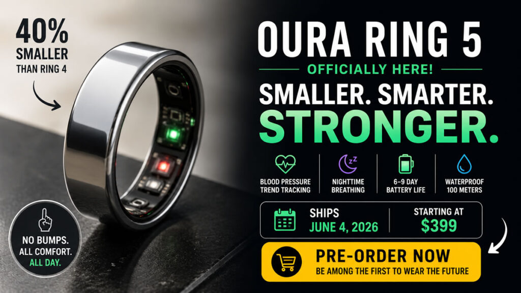 Oura Ring 5 Is Officially Smaller Than Your Wedding Band