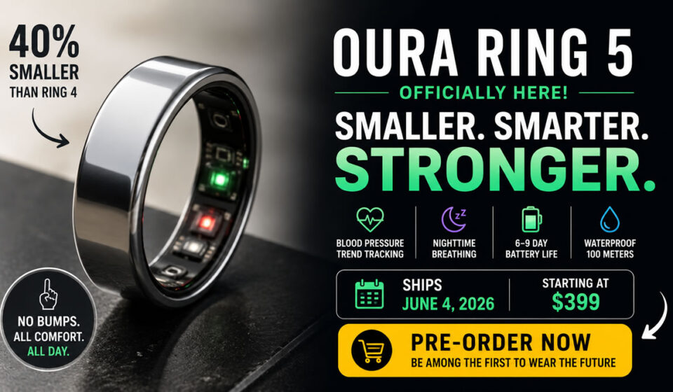 Oura Ring 5 Is Officially Smaller Than Your Wedding Band
