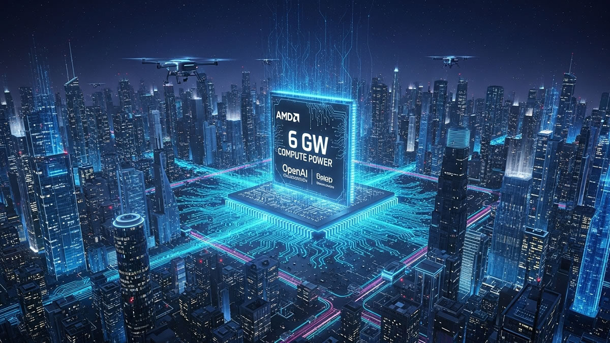 AMD To Supply 6GW Compute Power To OpenAI AMD Delivers 6GW Compute Strength