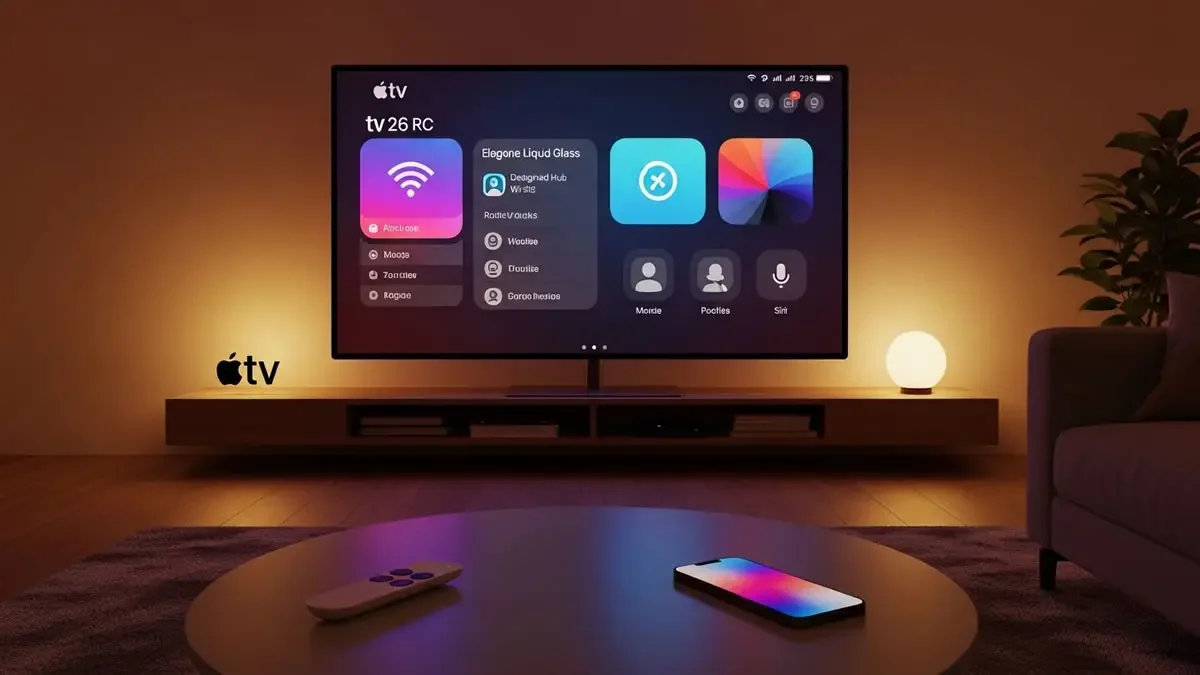 tvOS 26 RC Features And Improvements A look at the redesigned tvOS 26 RC with new profiles, Siri upgrades, liquid-glass UI, karaoke integration and other Apple TV enhancements