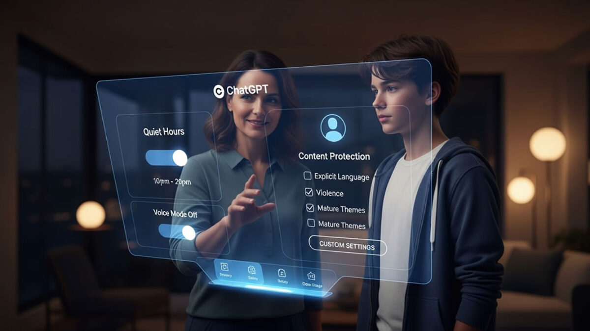 OpenAI Rolls Out Safety Routing System and Parental Controls On ChatGPT Parental Controls Concept