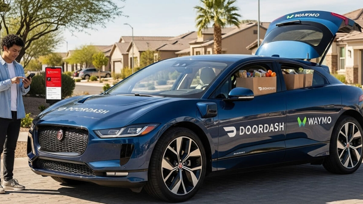 Waymo joins DoorDash delivery drive Waymo joins DoorDash delivery drive